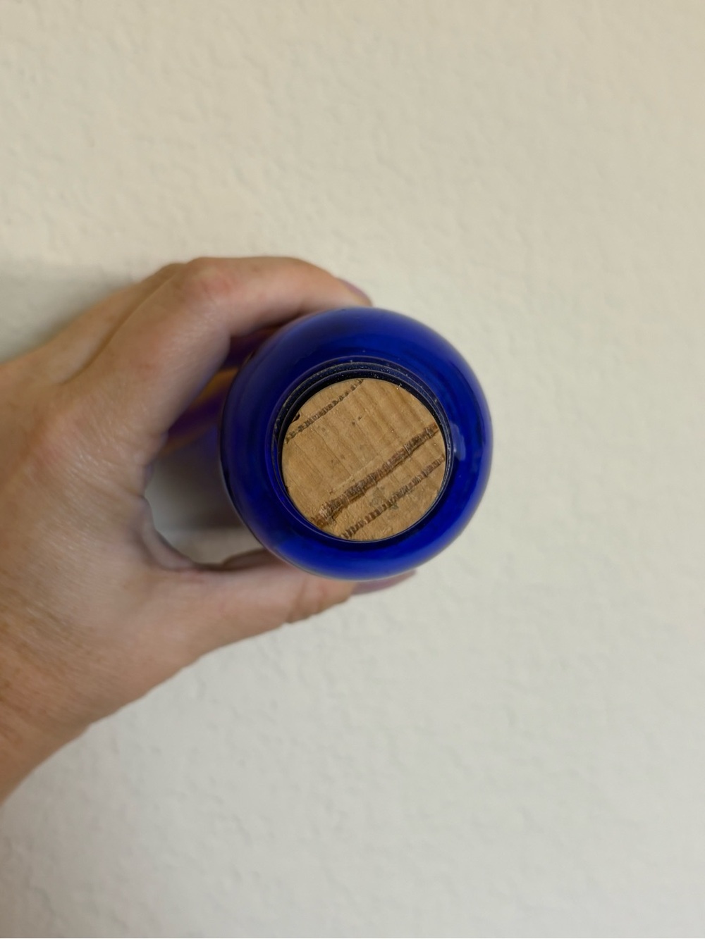 Compound Syrup of White Pine - Cobalt Blue Bottle - Picture 4 of 6